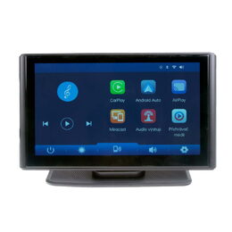 Monitor 7" s Apple CarPlay, Android auto, Bluetooth, micro SD, kamerový vstup, magnetický