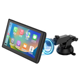 Monitor 7" s Apple CarPlay, Android auto, Bluetooth, micro SD, kamerový vstup, magnetický