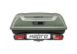 Box na tažné zařízení Hapro Boxer M Sage Green Metallic