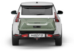 Box na tažné zařízení Hapro Boxer M Sage Green Metallic