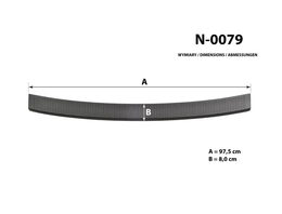 Nášlap kufru MG HS r.v. 2024->