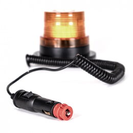 PROFI LED maják 12-24V 40x1W oranžový magnet, ECE R65 130x90 mm