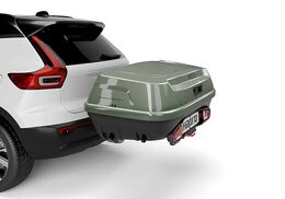 Box na tažné zařízení Hapro Boxer L Sage Green Metallic