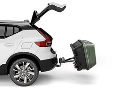 Box na tažné zařízení Hapro Boxer L Sage Green Metallic