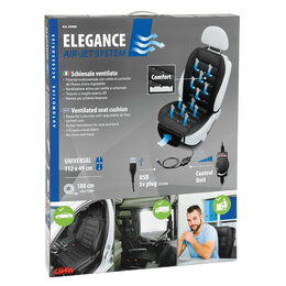 Potah sedadla ze síťoviny s ventilací Elegance Air-Jet System 112 x 49 cm - LAMPA