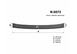 Nášlap kufru Mercedes Citan r.v. 2023->