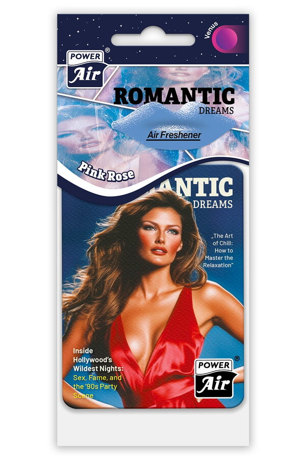 Závěsná vůně POWER AIR Romantic Dreams 2 Pink Rose