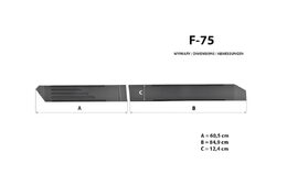 Lišty dveří Dacia Duster r.v. 2024-> (široké)