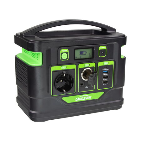 Nabíjecí stanice CARCLEVER - powerbanka, 296 Wh, AC-300W