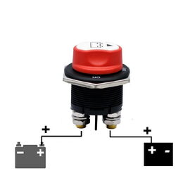Odpojovač baterie 300A, 32V, odnímatelná klička