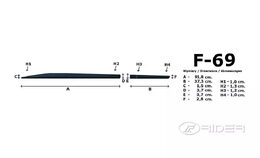 Lišty dveří Toyota Yaris 5D r.v. 2020->