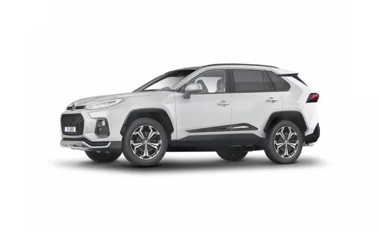 Lišty dveří Suzuki Across r.v. 2020-> (Obrys)