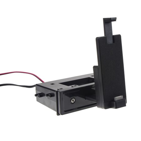 univerzální plastová přihrádka do otvoru DIN s držákem na iPhone4/4S