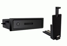 univerzální plastová přihrádka do otvoru DIN s držákem na iPhone4/4S