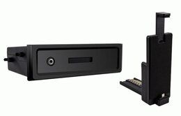 Univerzální plastová přihrádka do otvoru DIN s držákem na iPhone5/5S/5C/6/6S/7/8/X/Xs/Xr/1