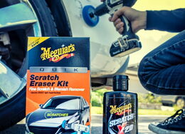 Sada pro lokální odstranění defektů laku - Meguiars Quik Scratch Eraser Kit
