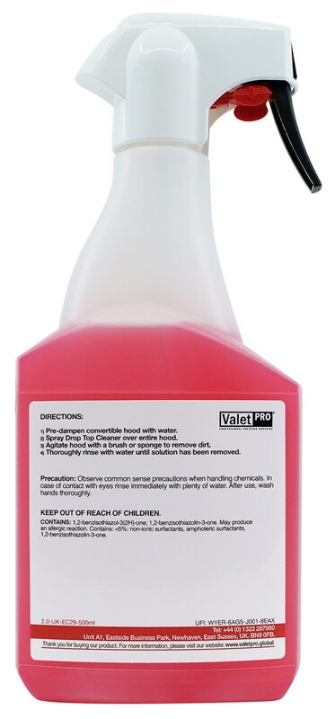 Čistič střech kabrioletů ValetPro Drop Top Cleaner (500 ml)