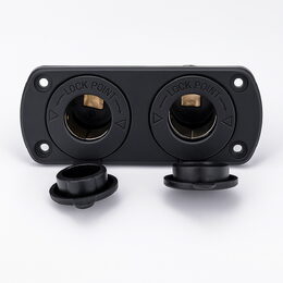 Dvojitá CL zásuvka do panelu