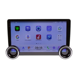 Autorádio s 10,1" LCD, Android, WI-FI, GPS, CarPlay, Bluetooth, 4G, 2x USB