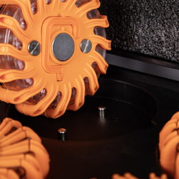 AKU LED výstražná světla 16LED, oranžová, set 6ks