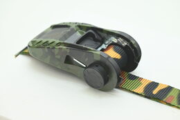 Popruh s ráčnou a háky 2ks 500daN 25mm x 5m KAMU