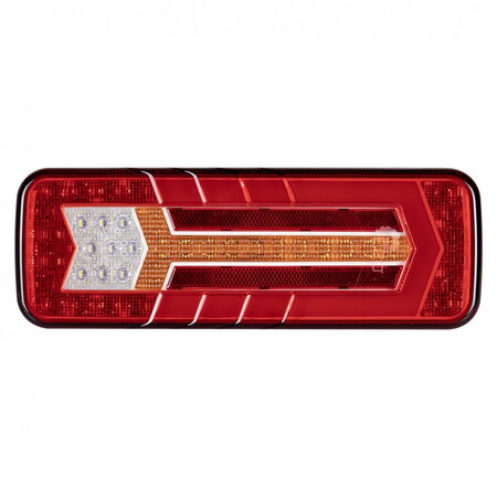 LED zadní světlo, dynamická směrovka, 12/24V - 284x100x37,8mm