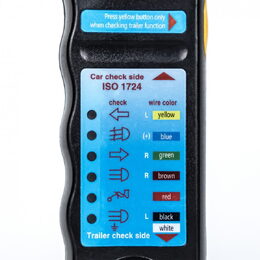 Tester zásuvky přívěsu 7 pólů - 12V