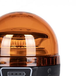 PROFI LED maják s dálkovým ovladačem 12-24V 45LED, oranžový, ECE R10, IP65