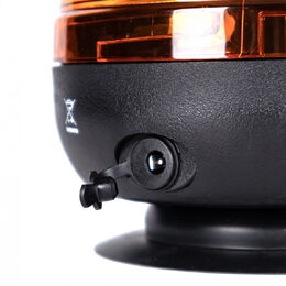 PROFI LED maják s dálkovým ovladačem 12-24V 45LED, oranžový, ECE R10, IP65