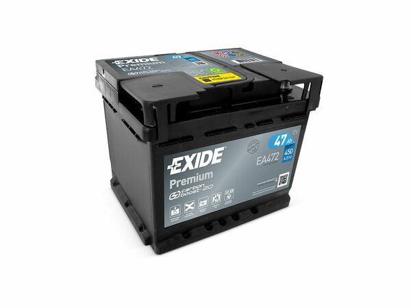 Autobaterie EXIDE Premium 47Ah 12V 450A