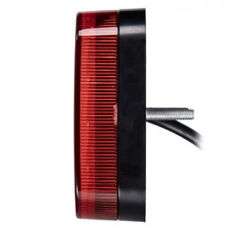 LED mlhové světlo 12V červené, 16 LED, ECE R10 R148, IP67 - 87x77x29 mm