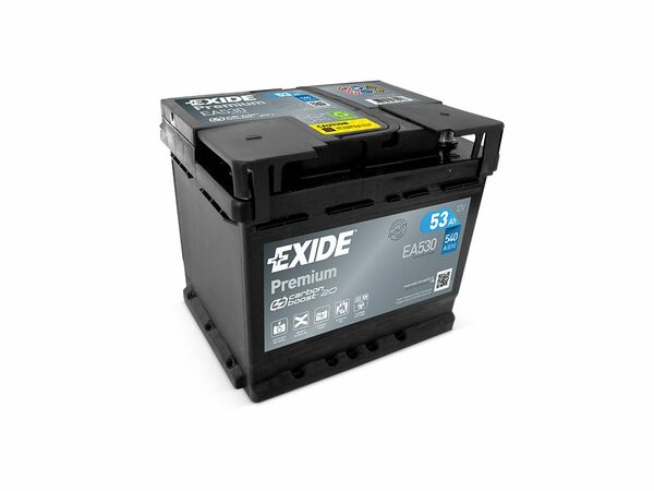 Autobaterie EXIDE Premium 53Ah 12V 540A