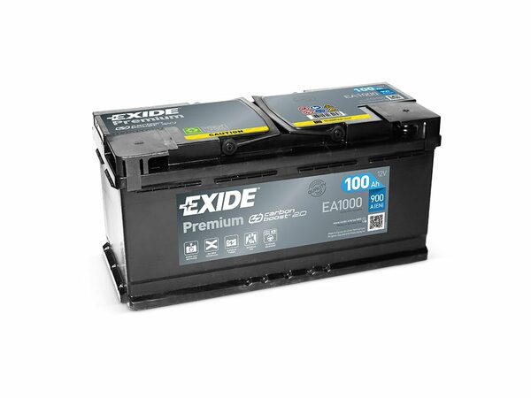 Autobaterie EXIDE Premium 100Ah 12V 900A
