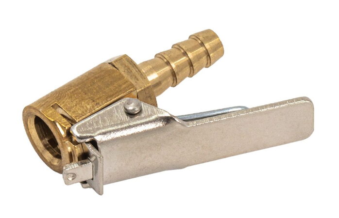 Koncovka hustilky 6 mm, kovová s pojistkou zinek