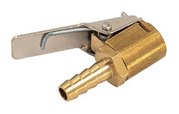 Koncovka hustilky 6 mm, kovová s pojistkou zinek