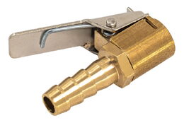 Koncovka hustilky 8 mm, kovová s pojistkou zinek