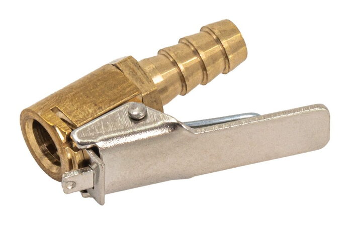 Koncovka hustilky 8 mm, kovová s pojistkou zinek