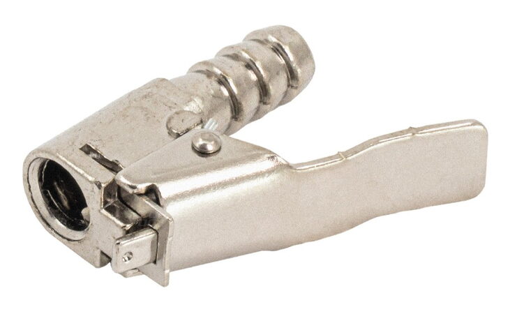 Koncovka hustilky 8 mm, kovová s pojistkou