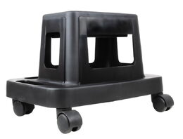 Dílenská židle na kolečkách s úložným prostorem na nářadí 150 kg