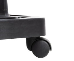 Dílenská židle na kolečkách s úložným prostorem na nářadí 150 kg