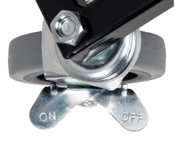 Dílenská židle na kolečkách s úložným prostorem na nářadí 150 kg