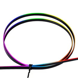 LED ambientní osvětlení RGB do USB, Bluetooth, 1,1+0,37m