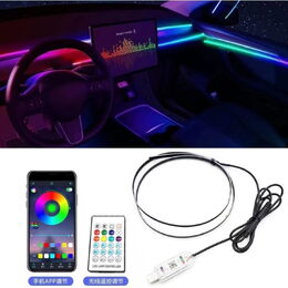 LED ambientní osvětlení RGB do USB, Bluetooth, 1,1m