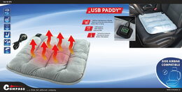 Vyhřívaný podsedák s termostatem USB PADDY