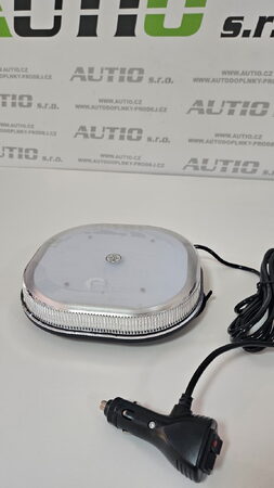 LED rampa oranžová na magnet, 12-24V 32LED 200x180x50 mm