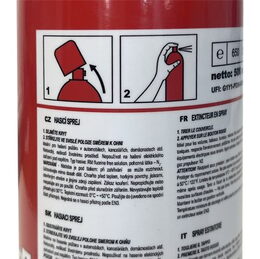 Hasící sprej s bezfluorovým hasivem Červinka - 500ml