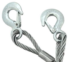 Lano vyprošťovací 7000kg s karabinami odpružené