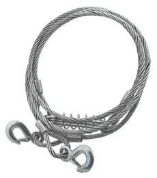 Lano vyprošťovací 7000kg s karabinami odpružené