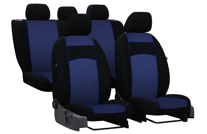 Autopotahy ŠKODA FABIA IV, od r. 2021, VIP modré