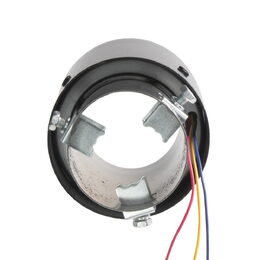 Tuningová koncovka výfuku s červeným/modrým LED podsvícením